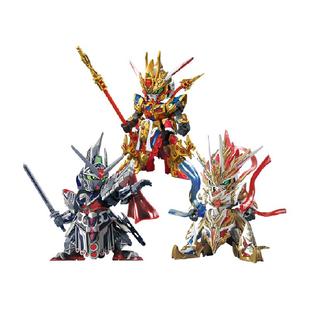 万代SDW世界英雄传悟空刘备关羽三国脉冲自由独角兽飞龙高达玩具