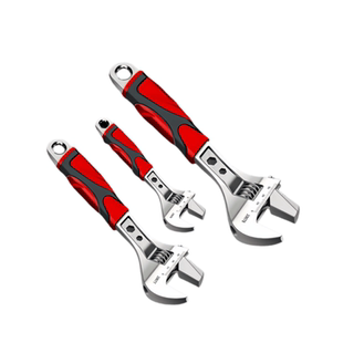 活动扳手工业级万用多功能活口板子工具大全超大开口万能板手小型