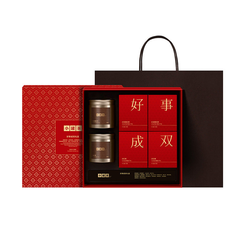 小罐茶金骏眉红茶礼盒清甜蜜香