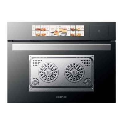 宜盾普Q6双风炉微蒸烤一体机上烤下蒸钛抗菌内胆家用嵌入式蒸烤箱