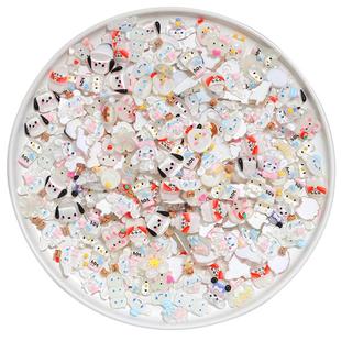 卡通树脂奶油胶diy材料手工小饰品配饰手机壳装饰发夹子发卡配件