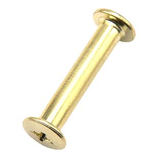 镀铜装订样册螺丝相册对接对锁螺丝/账本钉5-100mm金色子母钉铆钉