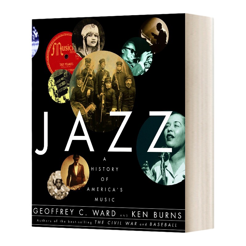 英文原版 Jazz A History of America's Music 爵士乐 美国音乐史 英文版 进口英语原版书籍