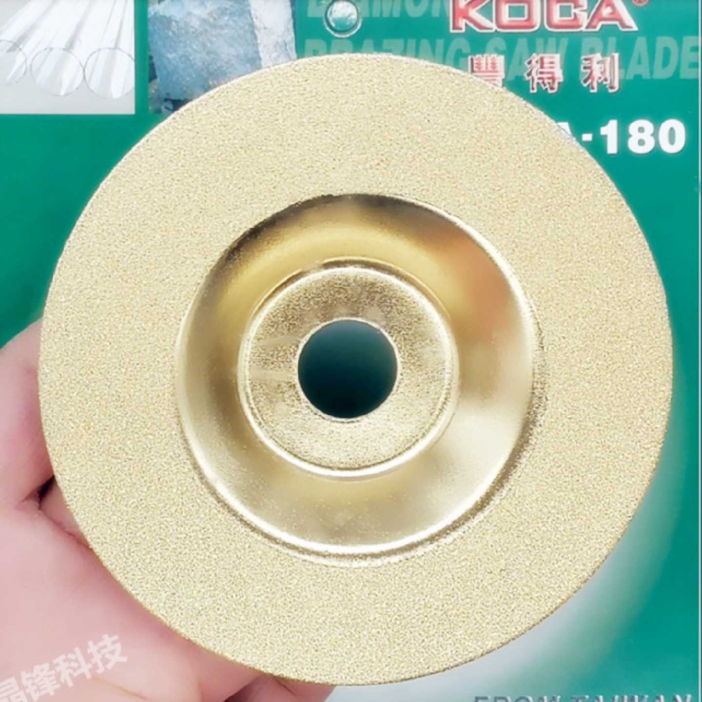 广晶金刚石瓷砖切割片超薄干切角磨机陶瓷岩板玻化砖专用锯片锋利