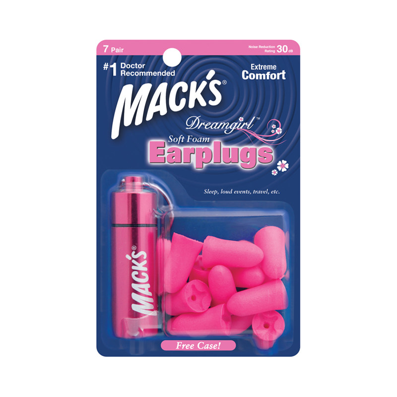 mack's隔音耳塞睡眠女生儿童小号