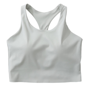 瑜伽服上衣背心运动内衣女跑步防震聚拢一体式薄杯大码健身文胸