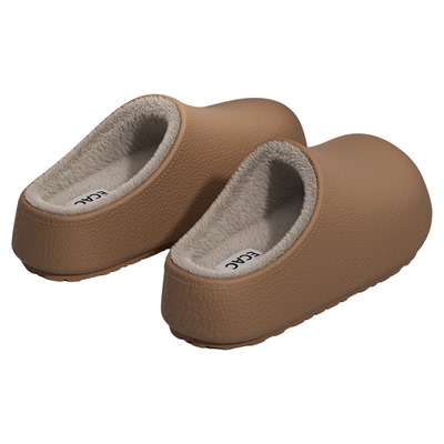 ECAC时尚休闲厚底加绒勃肯鞋防水