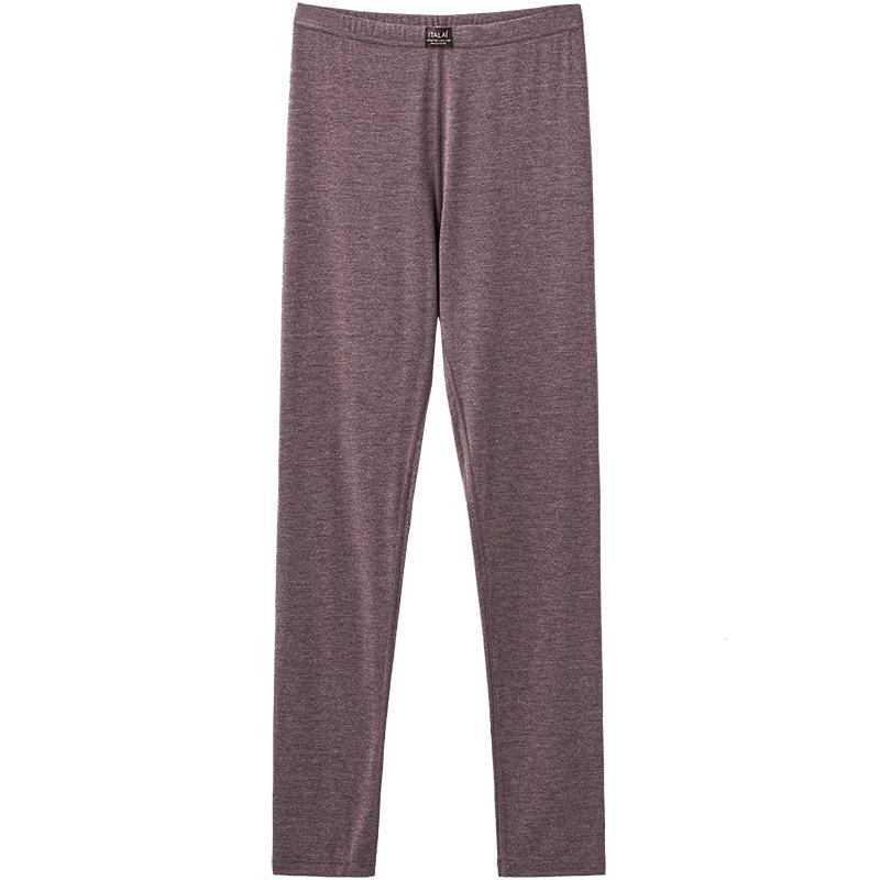 意大莱秋裤女士莫代尔薄款打底裤内穿高腰衬裤单件弹力保暖裤9798