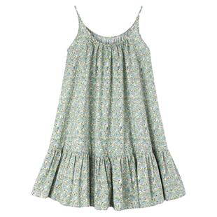 女童碎花连衣裙森系可爱吊带裙中大儿童洋气时髦公主裙夏新