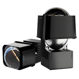 汽车电动摩托车透镜LED大灯改装远近矩阵模组远光炮超亮百搭通用