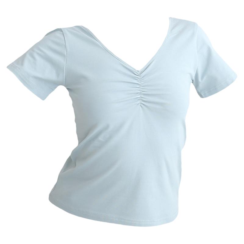 舞蹈练功服上衣女夏季成人长袖短袖形体舞蹈生舞蹈服现代舞古典舞