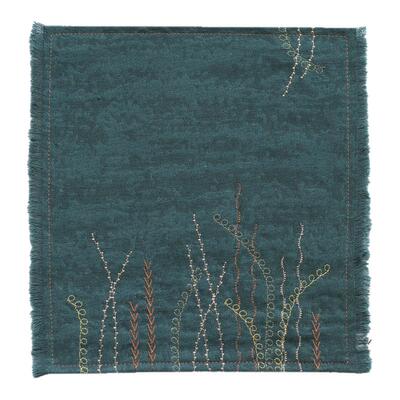 WOOKEN花木深提花棉麻茶席