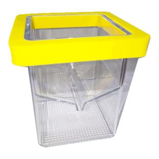 漂浮隔离盒悬浮吸盘式鱼苗孵化盒母鱼小鱼幼鱼孔雀鱼小型鱼繁殖盒