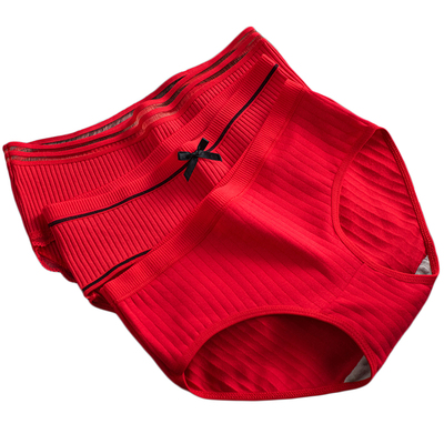 【红色6条】纯棉内裤女本命年