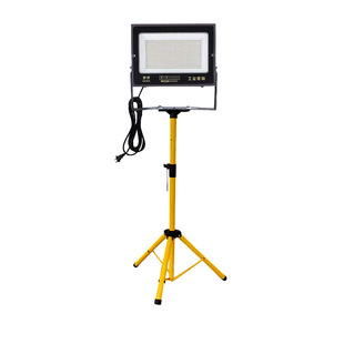 移动便携LED工作灯防水落地三脚支架投射灯户外照明工地修车专用