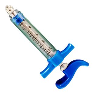 兽用注射器塑钢精品出口进口猪用注射器玻璃钢可调10ml20ml30ml50