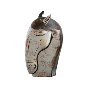 马摆件艺术感客厅装饰桌面摆设酒柜摆放高级感小众乔迁开业礼物