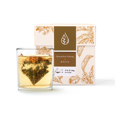 inwe因味金萱三角袋桂花乌龙茶