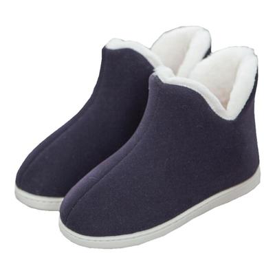 高帮中老年大码棉拖鞋防滑软底