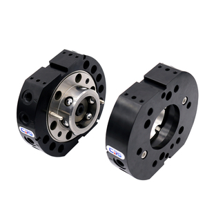 CRG机械手自动快换装置QCA50气动工装夹具治具50kg快速交切换枪盘