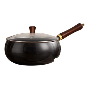 SUPOR苏泊尔古法南瓜锅大肚炒锅家用铁锅炒菜锅无涂层平底炒菜锅