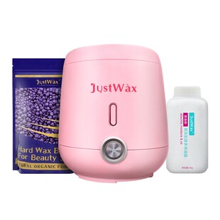 JustWax蜜蜡脱毛女全身腋下私密处男脸部胡子热蜡机硬蜡豆脱毛膏