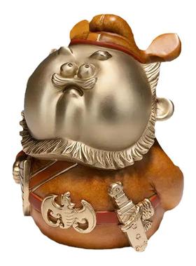 铜师傅钟馗工艺品卡通礼品摆件