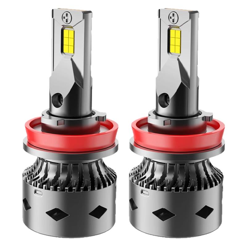 适用于老款日产骐达LED大灯近光远光改装专用超亮激光车灯泡透镜