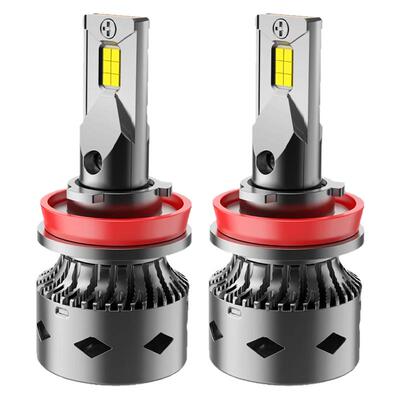 适用于老款日产骐达LED大灯近光远光改装专用超亮激光车灯泡透镜