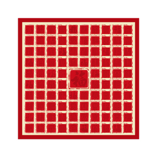 百福图手写福字宣纸斗方百喜描红临摹diy送老人长辈贺寿挂画作品纸乔迁新婚订婚闺蜜创意书法高级感摆件百寿