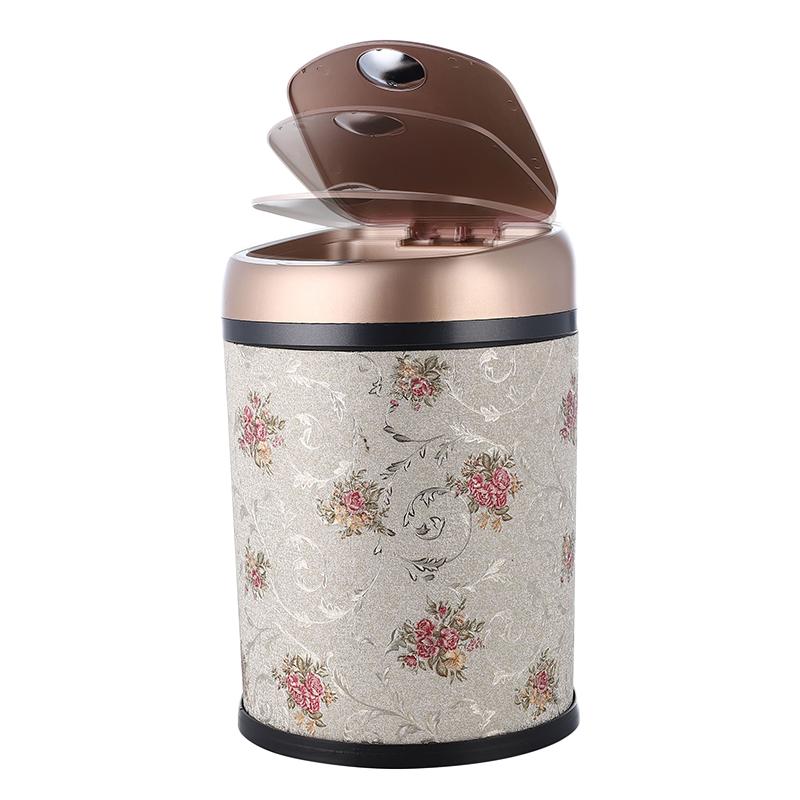 BORFEER/博菲爾智能感應(yīng)垃圾桶家用客廳廚房衛(wèi)生間廁所自動創(chuàng)意蓋