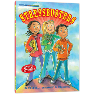 成长全知道：压力舒缓小店 Social Studies Connects : Stressbusters英语读物 美国原版 适应能力 经济意识 社会竞争力 大奖童书
