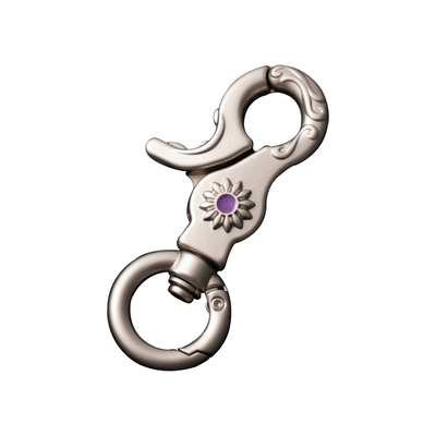 小雏菊龙虾扣锌合金定制