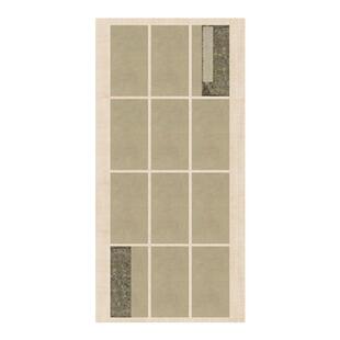 景阳阁四尺拼接国展格子作品纸加厚半生熟书法创作比赛投展微喷书法作品纸复古锦纹长方形格子仿绫纸楷书行书