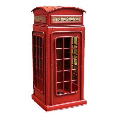 英伦风装饰品复古双层模型电话