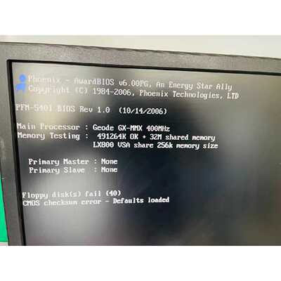 询价PC104主板  PFM-540IA1.0