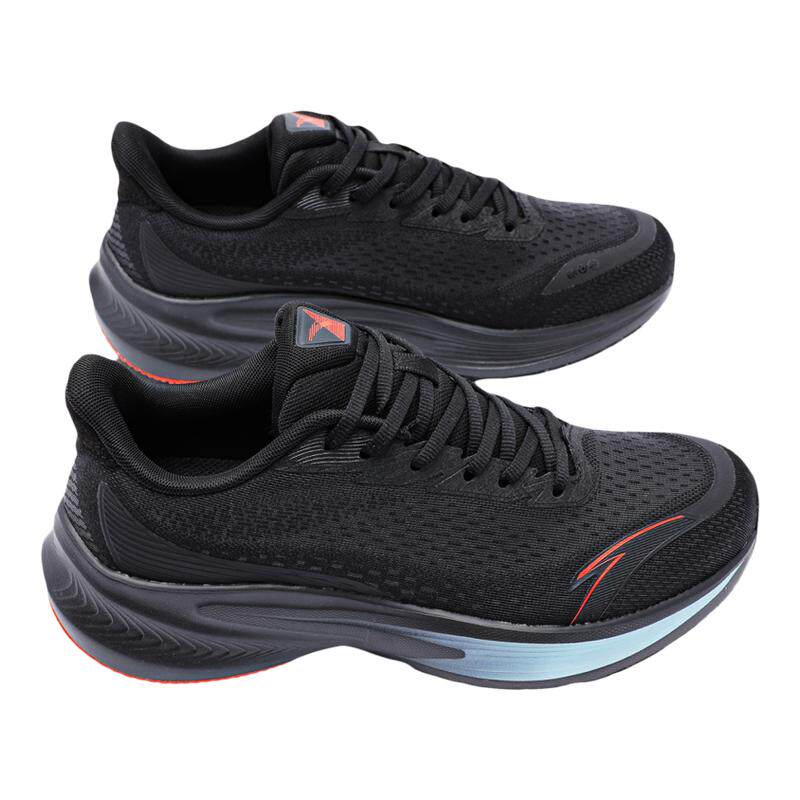 安踏毒刺7代新款跑步鞋轻便减震黑色鞋子男鞋官方正品男士运动鞋