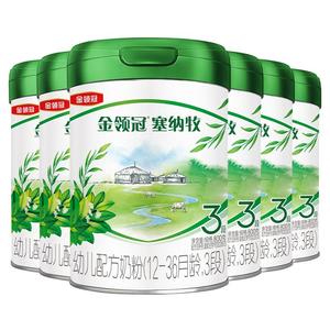 金领冠塞纳牧有机奶粉3段800g*6