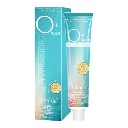 VIKADA漂发剂漂发膏褪色剂膏男女士漂粉毛白剂自己在家染发白金色