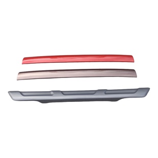 适配解放新j6p前保险杠下饰条J6银色杠防护杠扰流板原厂配件大全