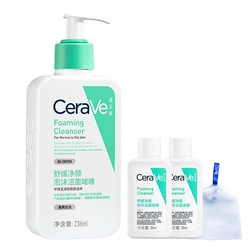 CeraVe氨基酸敏感肌保湿泡沫洁面