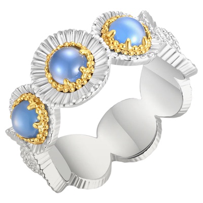 时尚高级设计感清新气质戒指