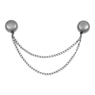 裤脚固定夹挽边扣收口器固定裤子长改短收腿扣神器磁吸免缝扣链条