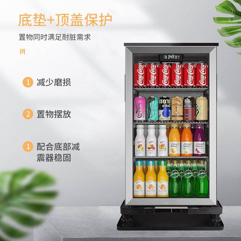 爆款Refrigerator floor mats冰箱硅胶底垫整理收纳置物垫子