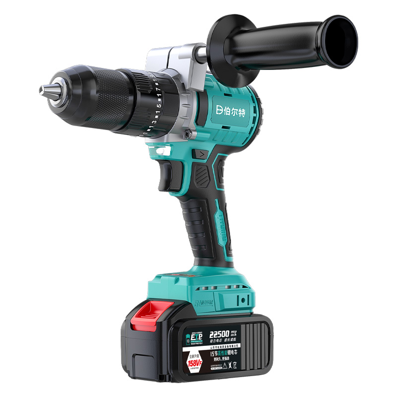伯尔特13mm无刷锂电钻充电式家用多功能手电钻转冲击手枪钻工业级