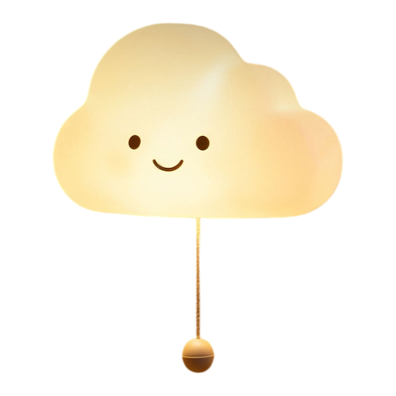 云朵壁挂硅胶小夜灯生日礼物实用