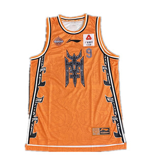 李宁赞助CBA20年全明星球员版易建联GI球衣刺绣大哥篮球比赛服