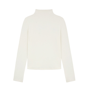 「MISAZ」刚需返场 糯叽叽抓绒半高领打底衫 性价比基础内搭T恤