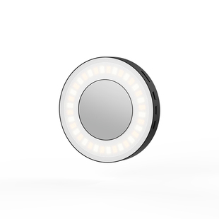 RUGVIS荧影手机补光灯直播专用拍照美颜自拍神器镜头夹子磁吸magsafe摄影灯led打光灯户外便携式超长续航