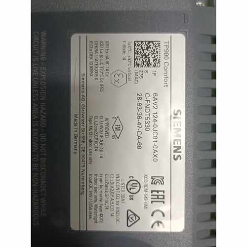 议价TP900Comfort触摸屏6AV2124适用